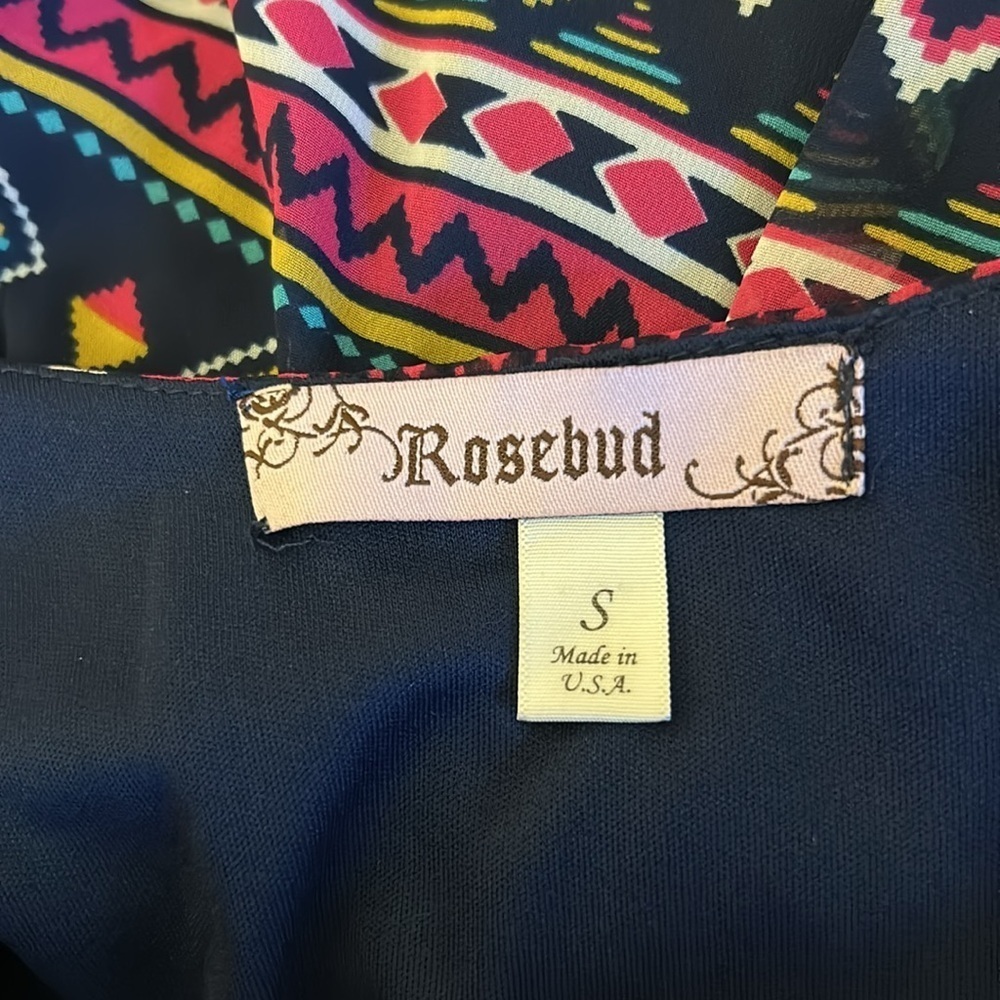Rosebud Tribal Summer Dress | SIZE S - Picture 3 of 4